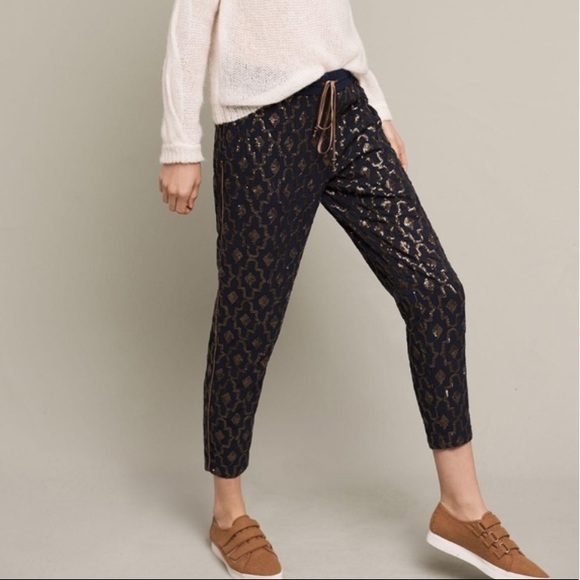 Anthropologie Pants - Anthropologie Siddah Sequin Pants